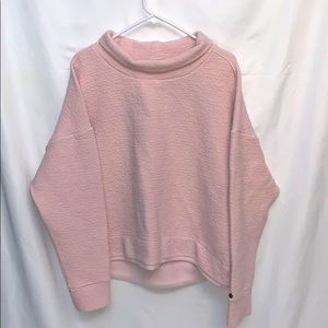 Calia by Carrie Underwood Rib Mock Neck Sweatshirt